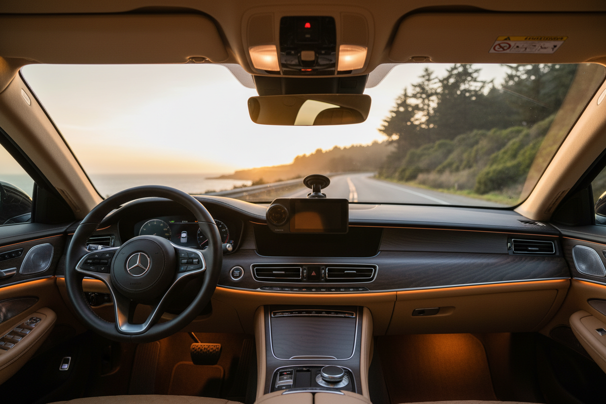 VisionDrive Pro – Dual Dash Cam 1080P WiFi